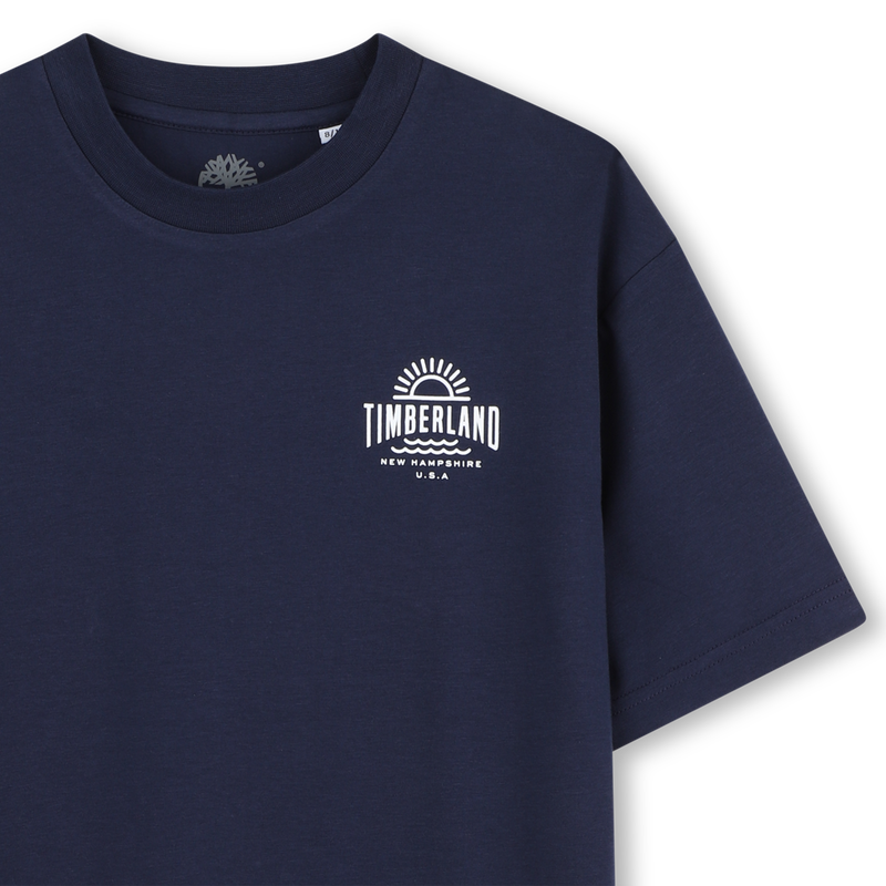 T-SHIRT A MANICHE CORTE TIMBERLAND 
                        RAGAZZO