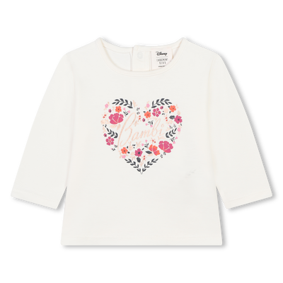 T-shirt con stampa applicata CARREMENT BEAU BAMBINA
