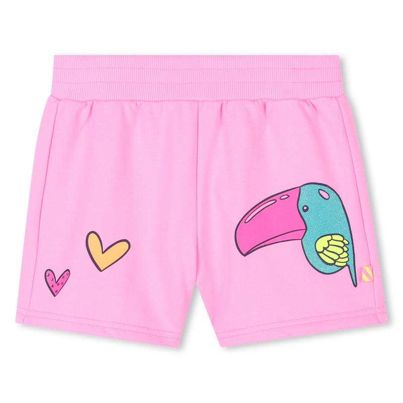 Shorts in felpa con disegni BILLIEBLUSH 
                        BAMBINA