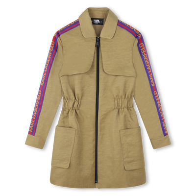 Trench-Style Shirt Dress KARL LAGERFELD KIDS BAMBINA