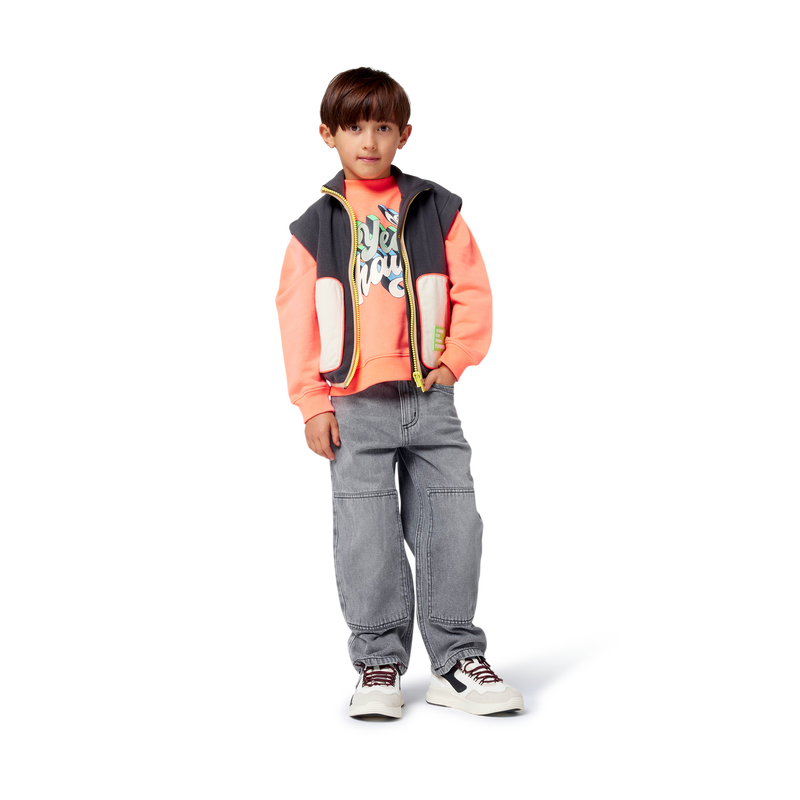 Felpa in pile BILLIEBLUSH 
                        RAGAZZO