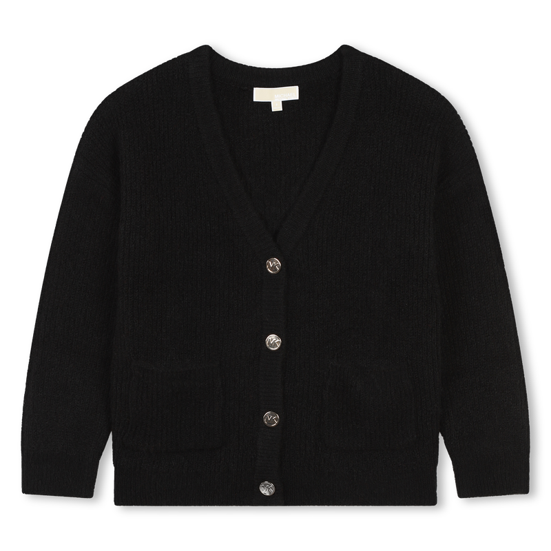 Cardigan lungo in maglia MICHAEL KORS 
                        BAMBINA