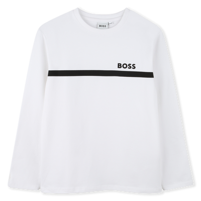 Maglietta a maniche lunghe BOSS RAGAZZO