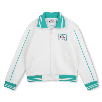 FELPA CON CAPPUCCIO E ZIP MARC JACOBS RAGAZZO