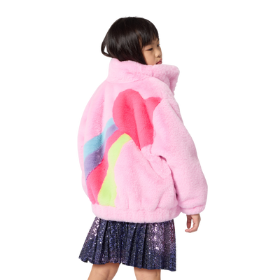 Cappotto in pile morbido BILLIEBLUSH BAMBINA