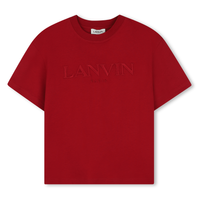 T-shirt a maniche corte LANVIN RAGAZZO