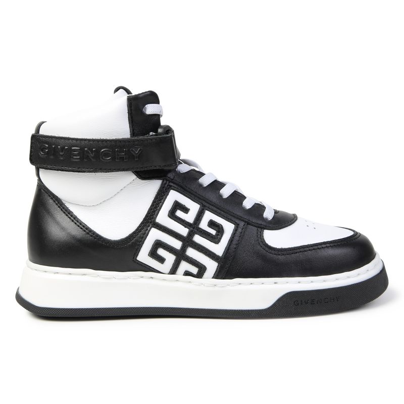 Lace-Up Leather Sneakers GIVENCHY 
                        RAGAZZO