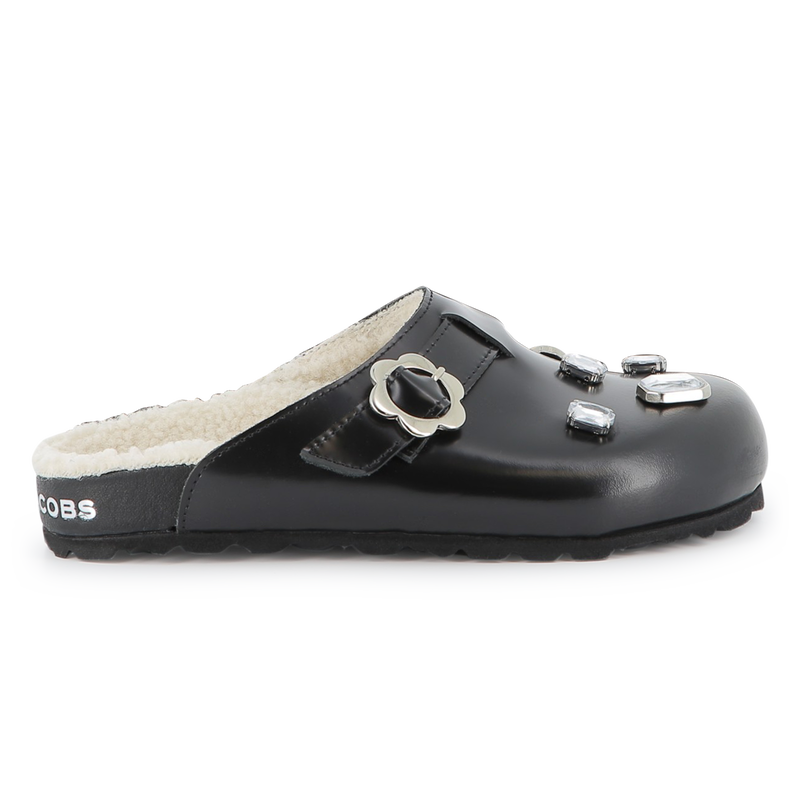 Ciabatta in pelle bovina MARC JACOBS 
                        BAMBINA