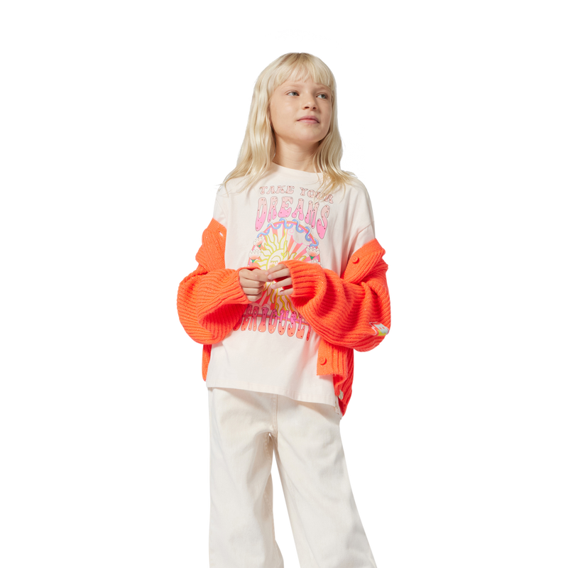 Pantaloni in twill BILLIEBLUSH 
                        BAMBINA