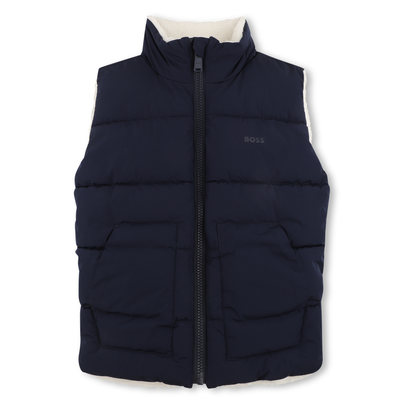 Giubbotto imbottito reversibile BOSS 
                        RAGAZZO