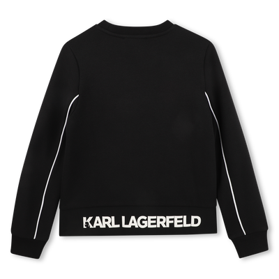 Felpa KARL LAGERFELD KIDS RAGAZZO