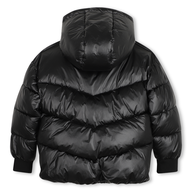 Giacca a vento con cappuccio KARL LAGERFELD KIDS 
                        BAMBINA