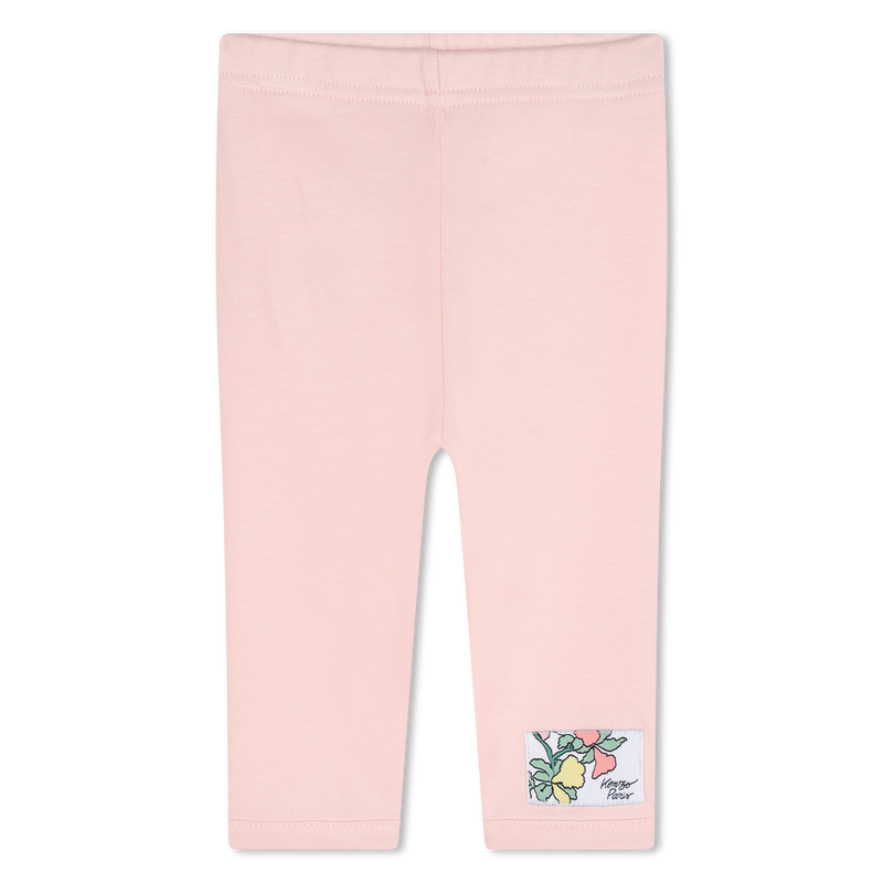Vestito e leggings in cotone KENZO KIDS 
                        BAMBINA