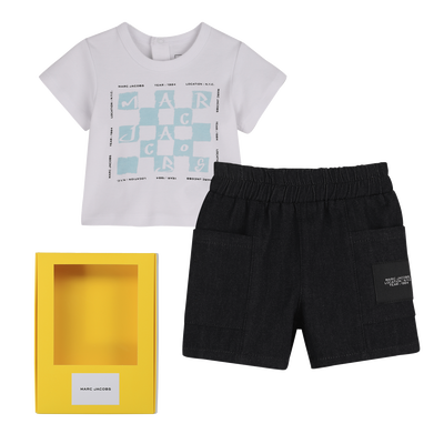 SET T-SHIRT E PANTALONCINI MARC JACOBS UNISEX