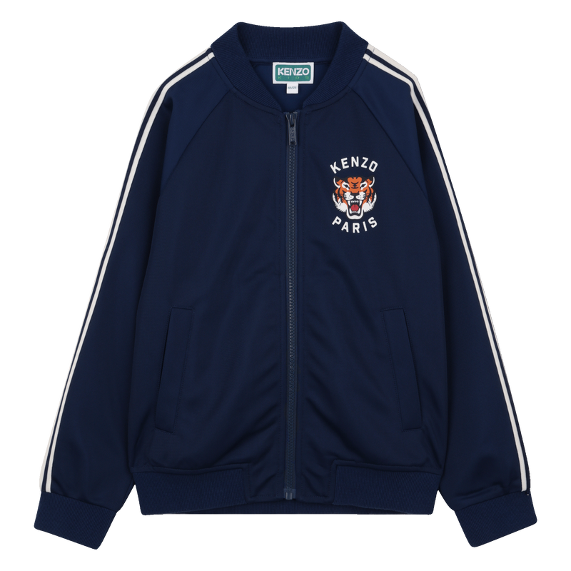 FELPA JOGGING CON CHIUSURA A ZIP KENZO KIDS 
                        UNISEX