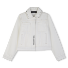 Giacca con zip KARL LAGERFELD KIDS 
                    BAMBINA