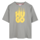 T-shirt maniche corte cotone HUGO 
                    RAGAZZO