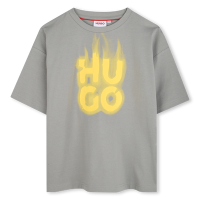 T-shirt maniche corte cotone HUGO RAGAZZO