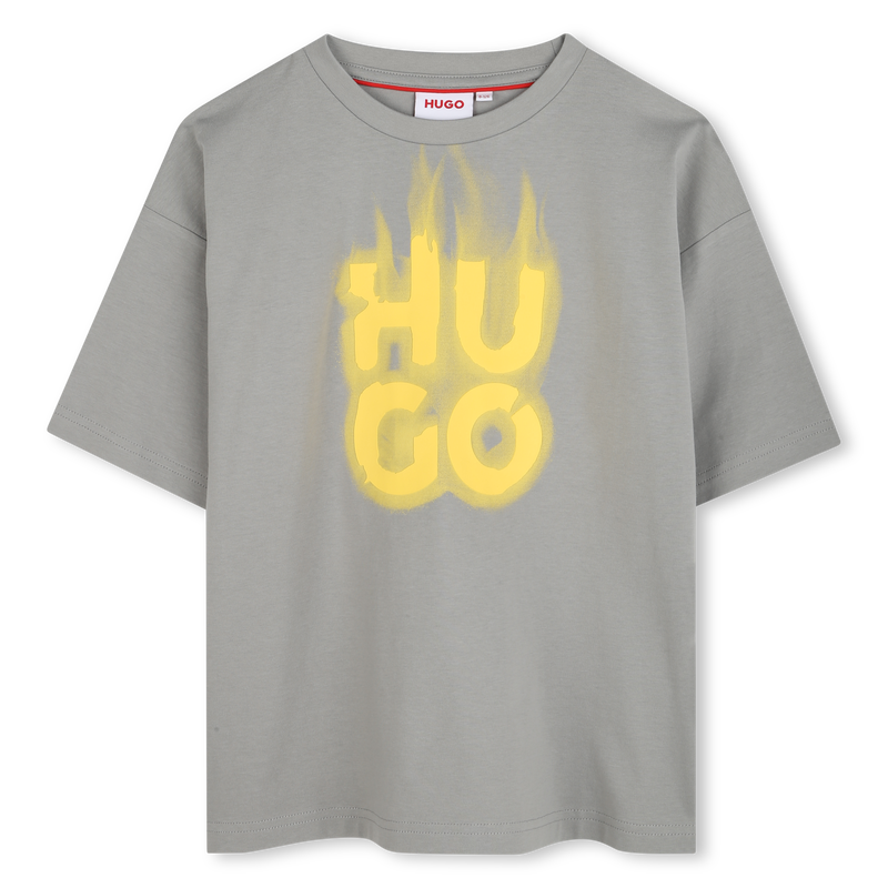 T-shirt maniche corte cotone HUGO 
                        RAGAZZO