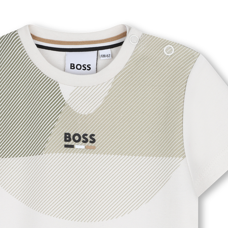 T-shirt a maniche corte BOSS 
                        RAGAZZO
