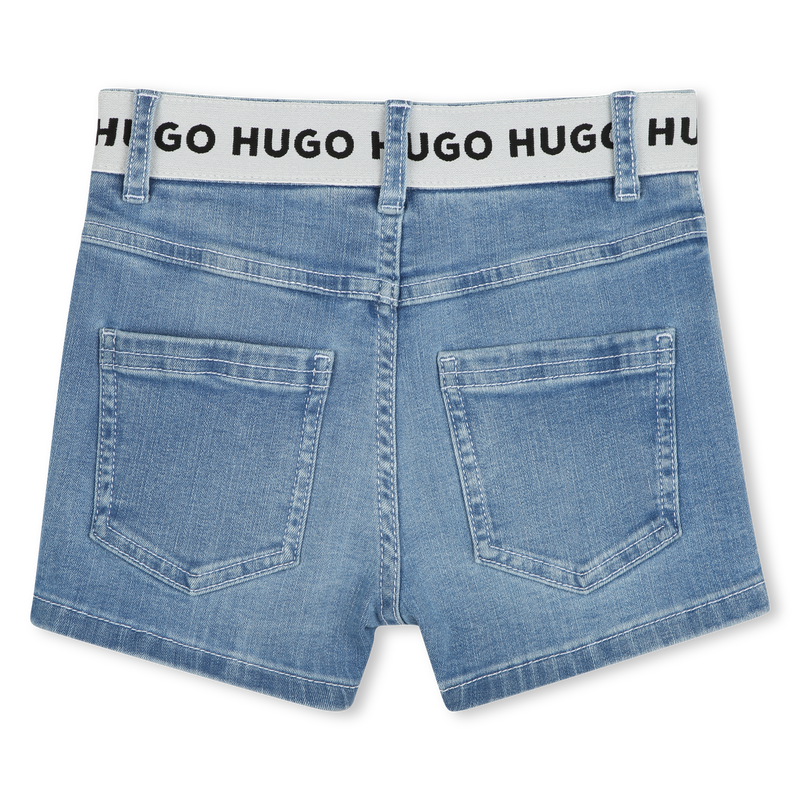 Shorts di jeans con tasche HUGO 
                        BAMBINA