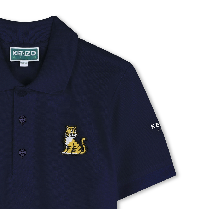 Polo maniche corte cotone KENZO KIDS 
                        UNISEX