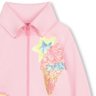 Felpa con cappuccio e zip BILLIEBLUSH 
                    BAMBINA