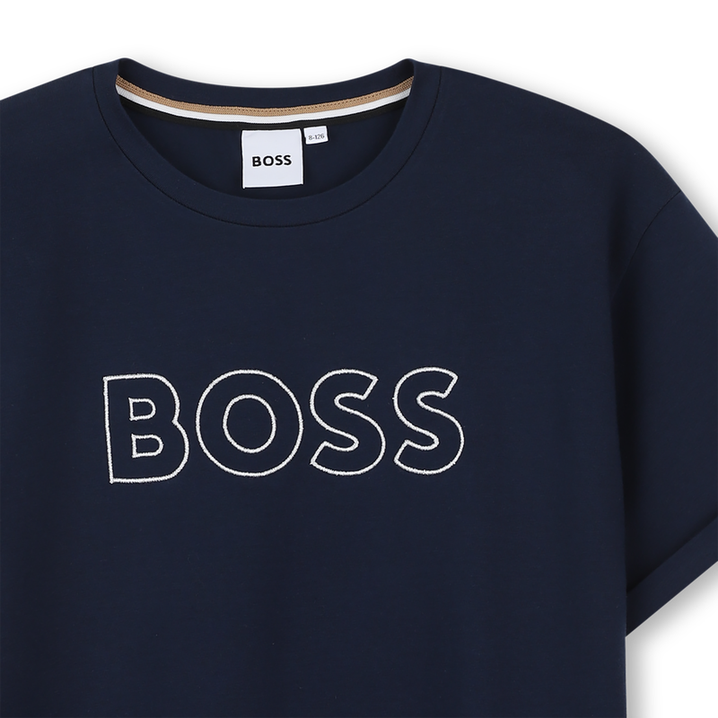 T-shirt a maniche corte BOSS 
                        BAMBINA