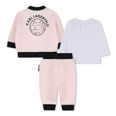 Completo da jogging KARL LAGERFELD KIDS BAMBINA