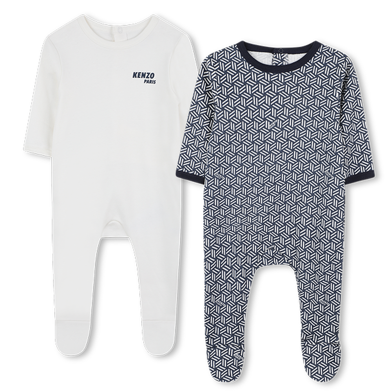 Set di due pigiami in cotone KENZO KIDS 
                        UNISEX