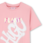 T-shirt a maniche corte HUGO 
                    BAMBINA