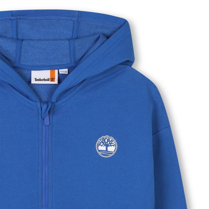 Felpa con zip e cappuccio TIMBERLAND 
                        RAGAZZO