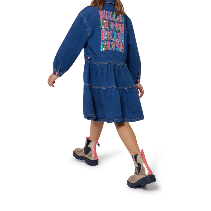 Stivaletti con zip glitterati BILLIEBLUSH 
                        BAMBINA