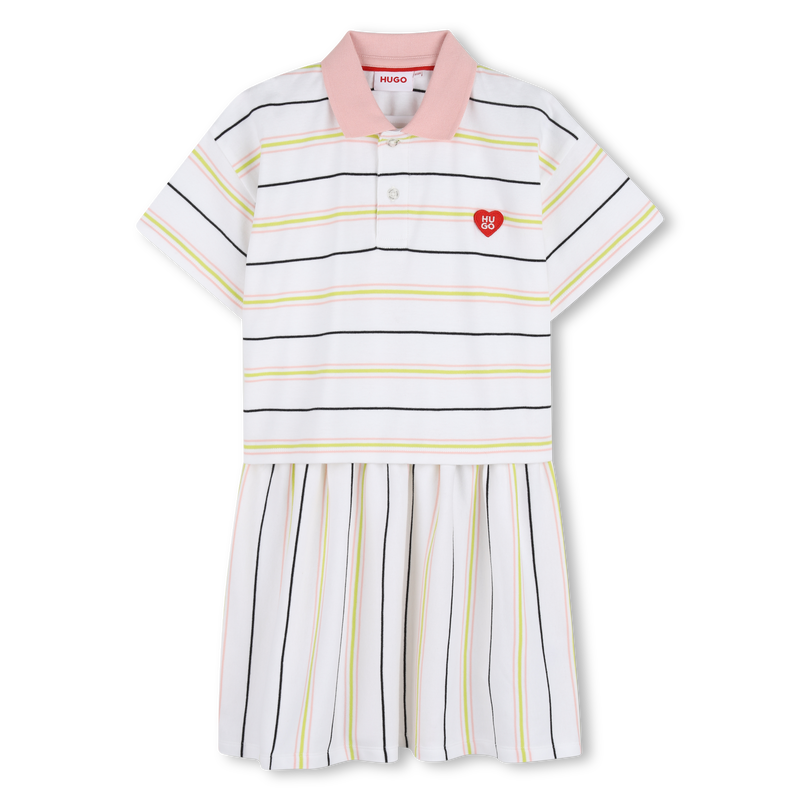 ABITO A RIGHE HUGO 
                        BAMBINA