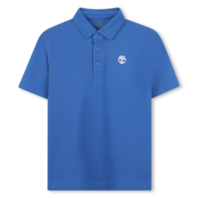 Polo tinta unita logo petto TIMBERLAND RAGAZZO