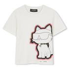 T-shirt a maniche corte KARL LAGERFELD KIDS 
                    BAMBINA