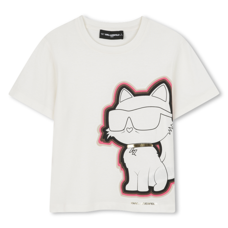 T-shirt a maniche corte KARL LAGERFELD KIDS 
                        BAMBINA