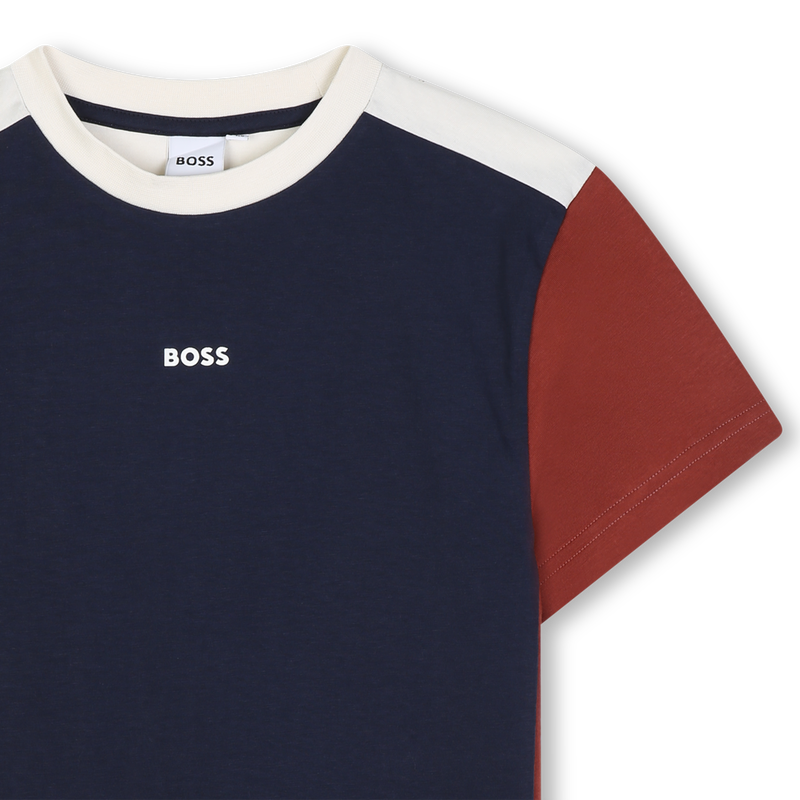 T-shirt a maniche corte BOSS 
                        RAGAZZO