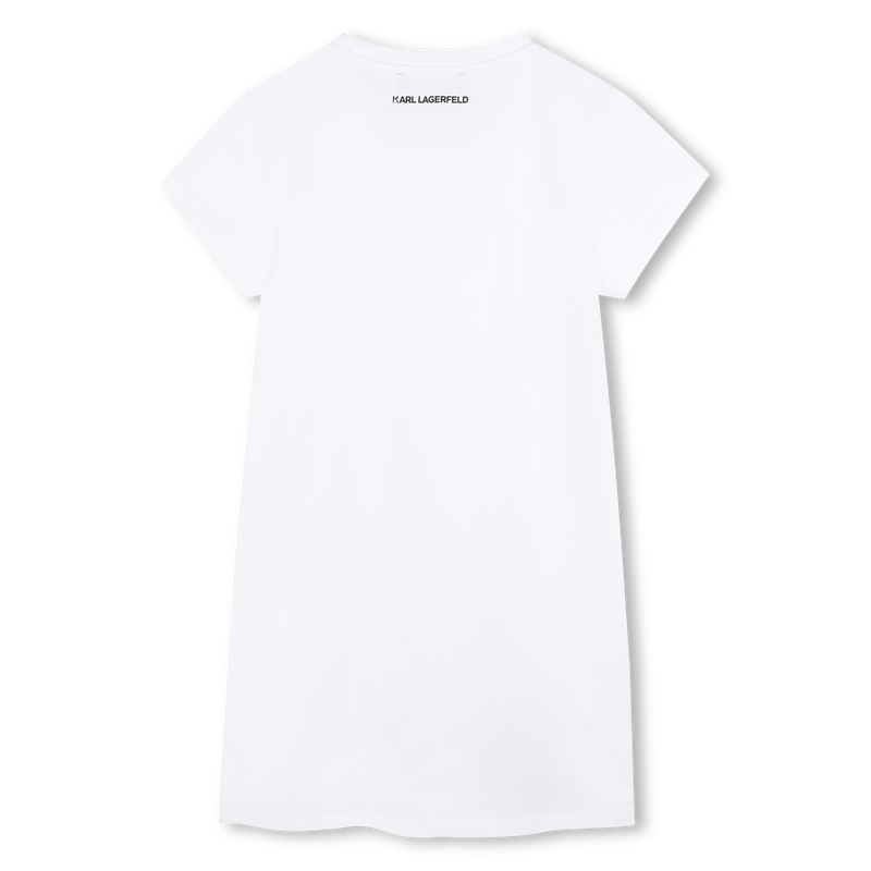 Vestito a maniche corte KARL LAGERFELD KIDS 
                        BAMBINA