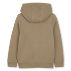Felpa con cappuccio e zip BOSS 
                    RAGAZZO