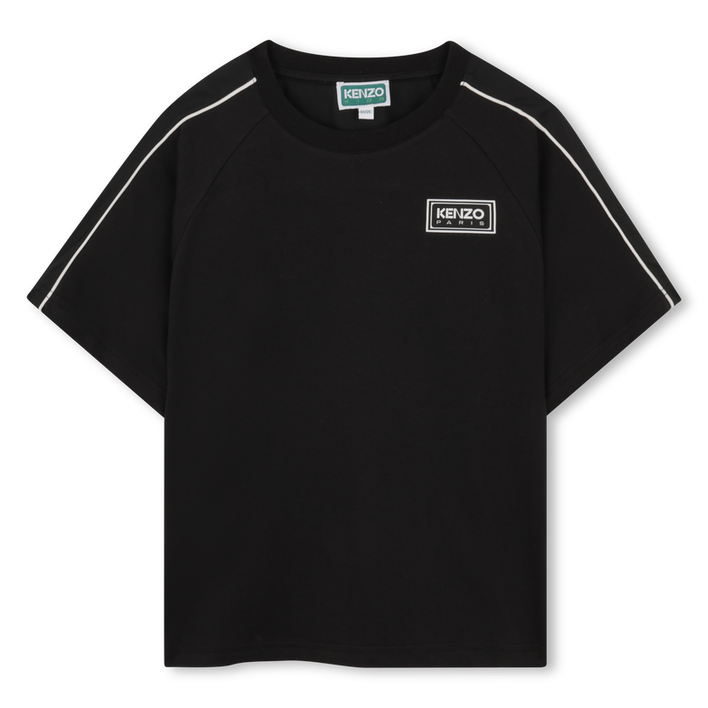 T-SHIRT A MANICHE CORTE KENZO KIDS 
                        RAGAZZO