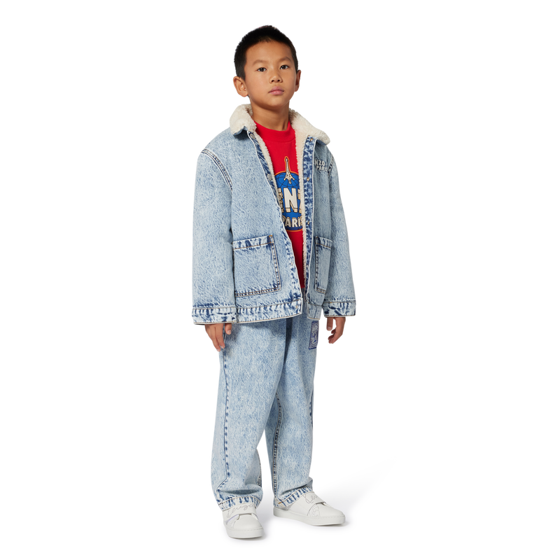 Pantaloni in denim KENZO KIDS 
                        RAGAZZO