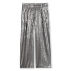 Pantalone impreziosito da paillettes argentate DKNY 
                    BAMBINA