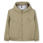 Giacca a vento con cappuccio, BEIGE SCURO, hi-res