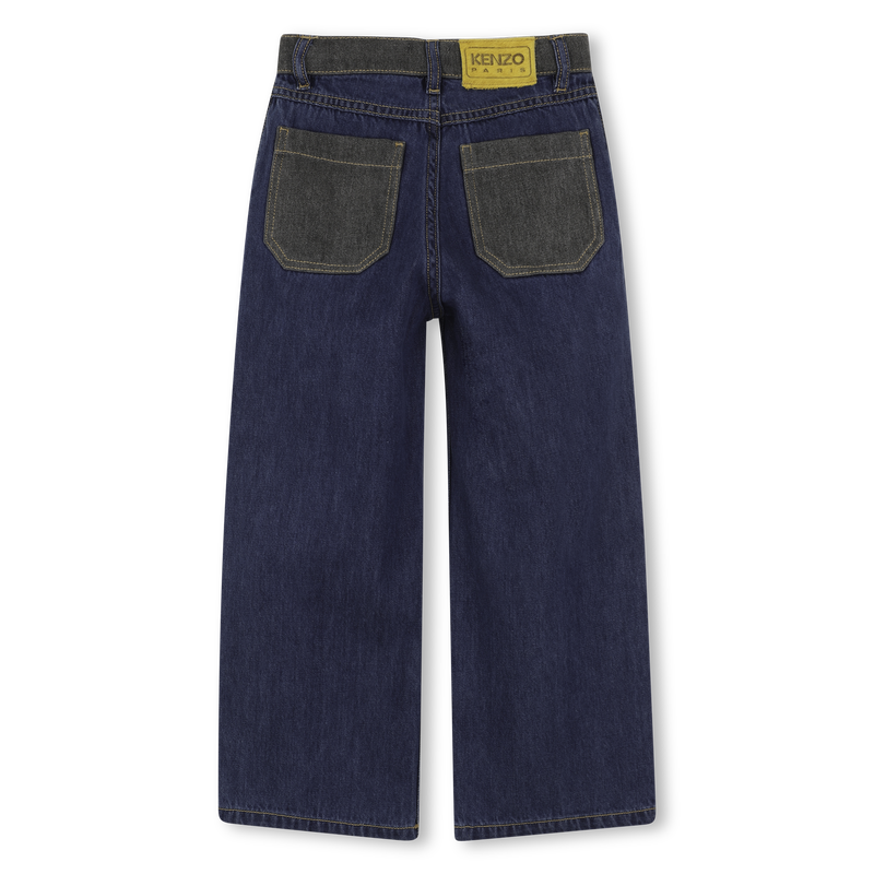 Pantaloni in denim KENZO KIDS 
                        BAMBINA