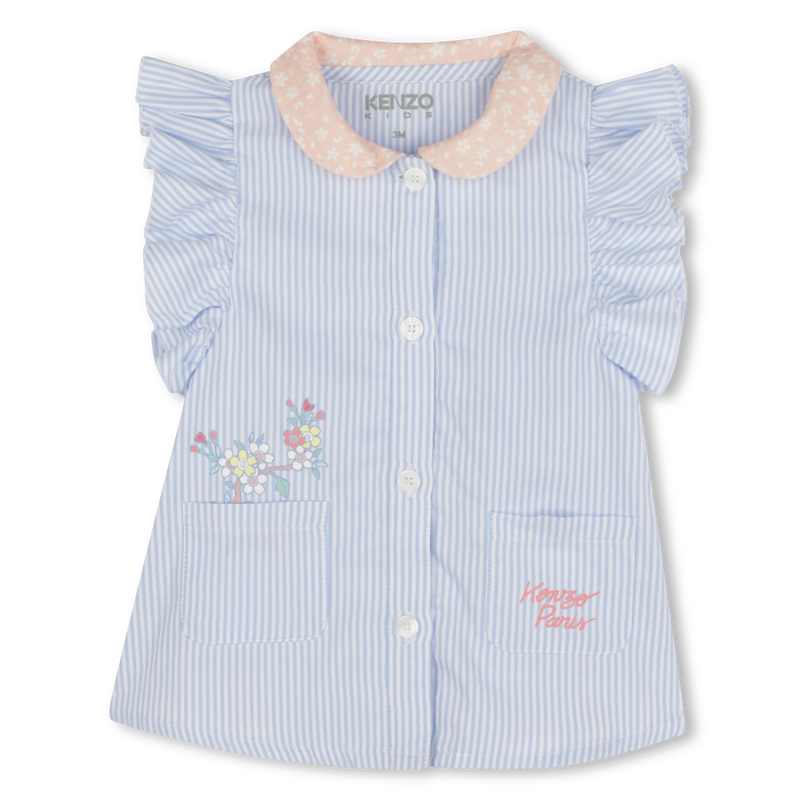 Set abitino e culotte a righe KENZO KIDS 
                        BAMBINA