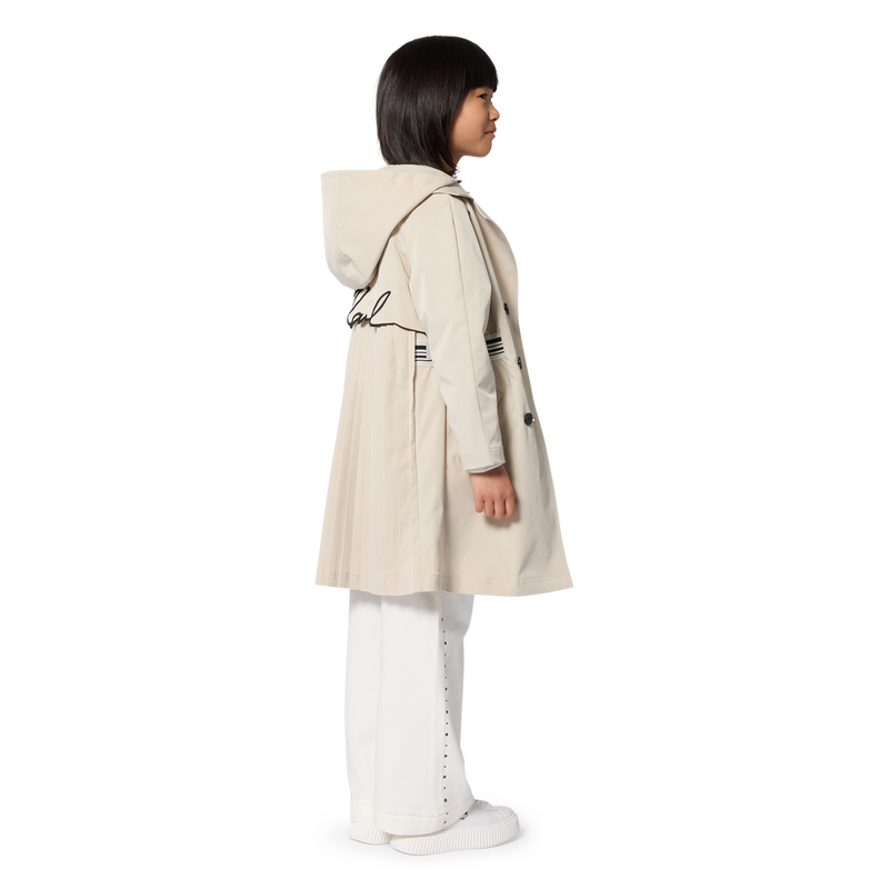TRENCH FODERATO KARL LAGERFELD KIDS 
                        BAMBINA