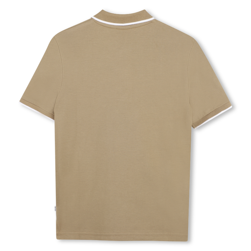 POLO A MANICHE CORTE BOSS 
                        RAGAZZO