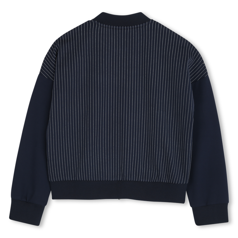 Cardigan con zip e tasche BOSS 
                        BAMBINA