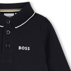Polo a maniche lunghe BOSS 
                    RAGAZZO